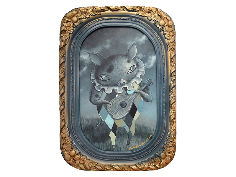 Harlequin Pig - Emma Overman
